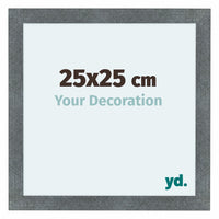 Como MDF Photo Frame 25x25cm Iron Swept Front Size | Yourdecoration.com