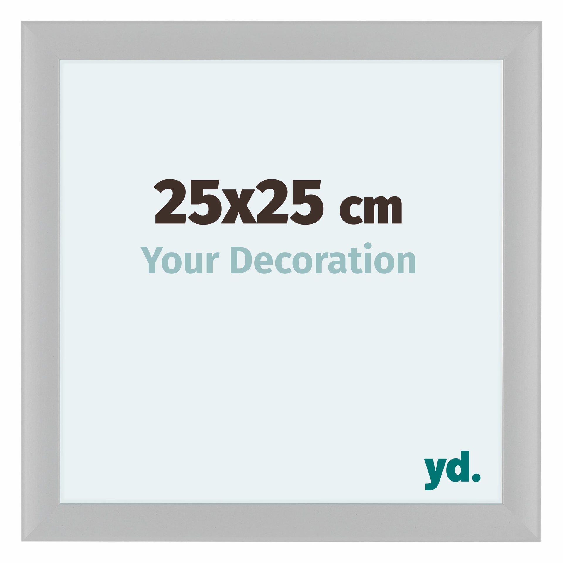Como MDF Photo Frame 25x25cm White Matte Front Size | Yourdecoration.com