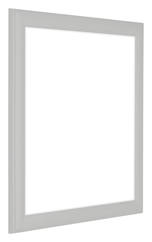 Como MDF Photo Frame 25x25cm White Woodgrain Front Oblique | Yourdecoration.com