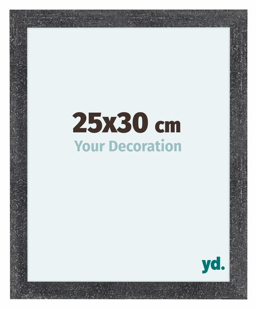 Como MDF Photo Frame 25x30cm Gray Swept Front Size | Yourdecoration.com