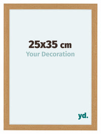 Como MDF Photo Frame 25x35cm Beech Front Size | Yourdecoration.com