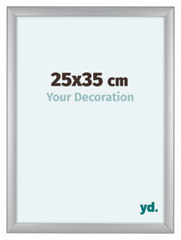 Como MDF Photo Frame 25x35cm Silver Matte Front Size | Yourdecoration.com