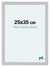 Como MDF Photo Frame 25x35cm White Woodgrain Front Size | Yourdecoration.com