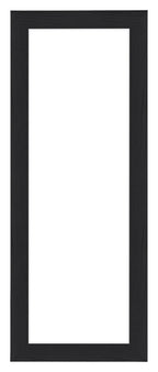 Como MDF Photo Frame 25x75cm Black Woodgrain Front | Yourdecoration.com