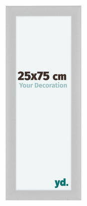 Como MDF Photo Frame 25x75cm White Matte Front Size | Yourdecoration.com