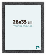 Como MDF Photo Frame 28x35cm Gray Swept Front Size | Yourdecoration.com