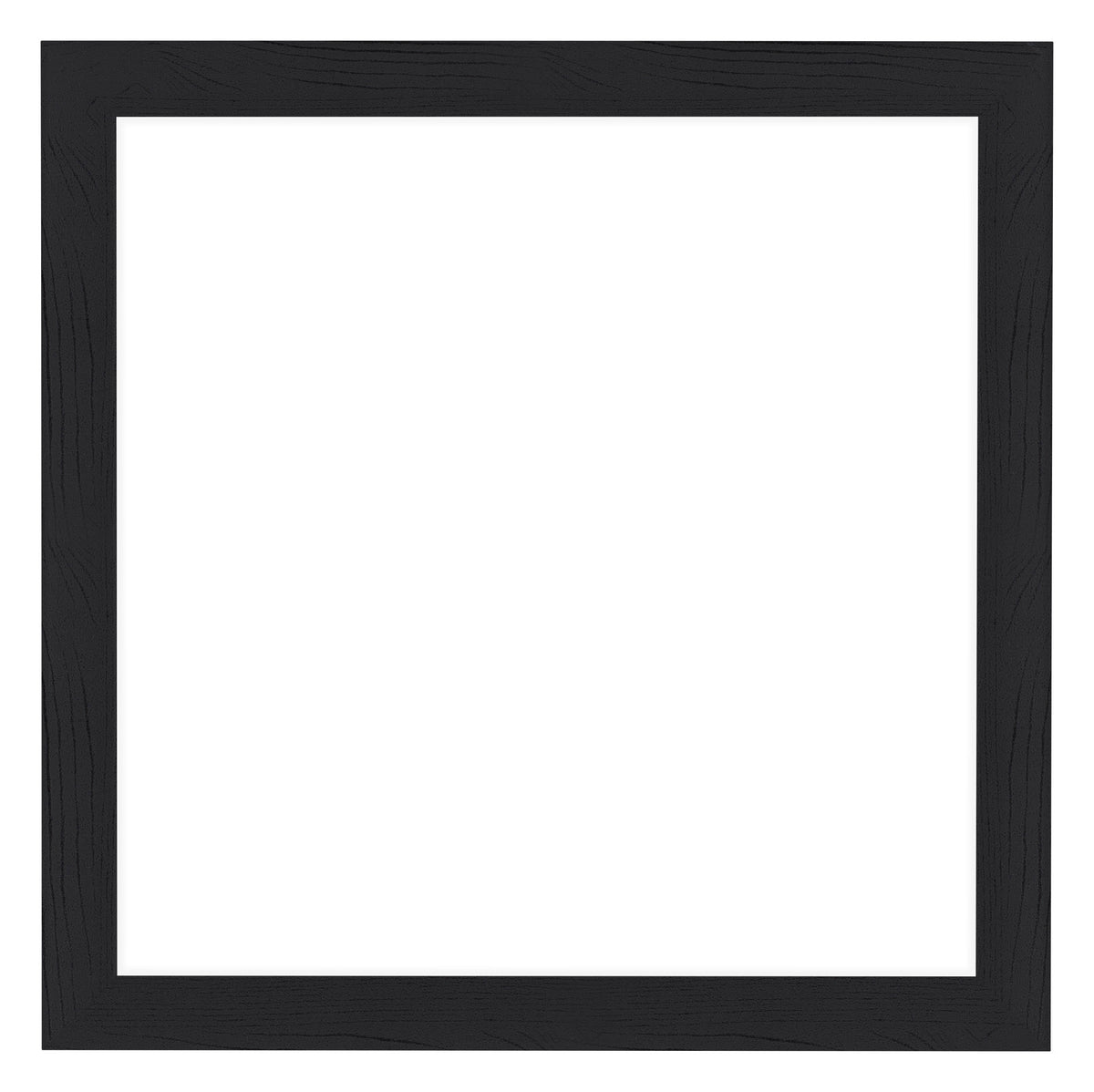 Como MDF Photo Frame 30x30cm Black Woodgrain Front | Yourdecoration.com