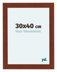 Como MDF Photo Frame 30x40cm Cherry Front Size | Yourdecoration.com