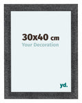 Como MDF Photo Frame 30x40cm Gray Swept Front Size | Yourdecoration.com
