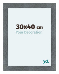 Como MDF Photo Frame 30x40cm Iron Swept Front Size | Yourdecoration.com