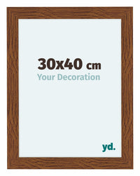 Como MDF Photo Frame 30x40cm Oak Rustiek Front Size | Yourdecoration.com