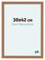 Como MDF Photo Frame 30x42cm Walnut Light Front Size | Yourdecoration.com