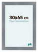 Como MDF Photo Frame 30x45cm Aluminium Brushed Front Size | Yourdecoration.com