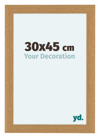 Como MDF Photo Frame 30x45cm Beech Front Size | Yourdecoration.com