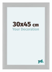 Como MDF Photo Frame 30x45cm White High Gloss Front Size | Yourdecoration.com