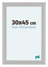 Como MDF Photo Frame 30x45cm White Woodgrain Front Size | Yourdecoration.com