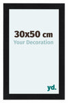 Como MDF Photo Frame 30x50cm Black Matte Front Size | Yourdecoration.com