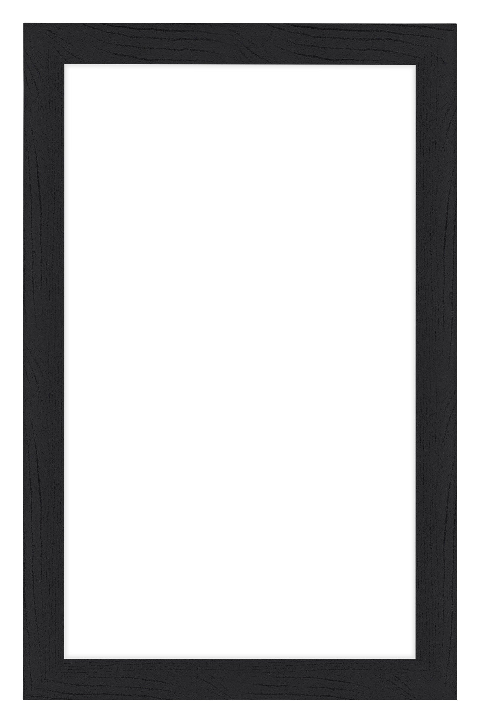 Como MDF Photo Frame 30x50cm Black Woodgrain Front | Yourdecoration.com