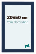 Como MDF Photo Frame 30x50cm Dark Blue Swept Front Size | Yourdecoration.com