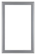 Como MDF Photo Frame 30x50cm Silver Matte Front | Yourdecoration.com