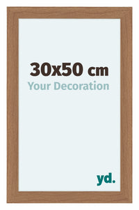 Como MDF Photo Frame 30x50cm Walnut Light Front Size | Yourdecoration.com