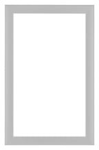Como MDF Photo Frame 30x50cm White High Gloss Front | Yourdecoration.com