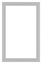 Como MDF Photo Frame 30x50cm White Matte Front | Yourdecoration.com