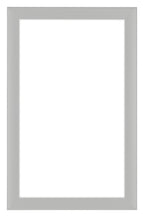 Como MDF Photo Frame 30x50cm White Woodgrain Front | Yourdecoration.com