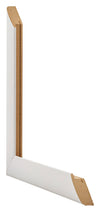 Como MDF Photo Frame 30x50cm White Woodgrain Intersection | Yourdecoration.com