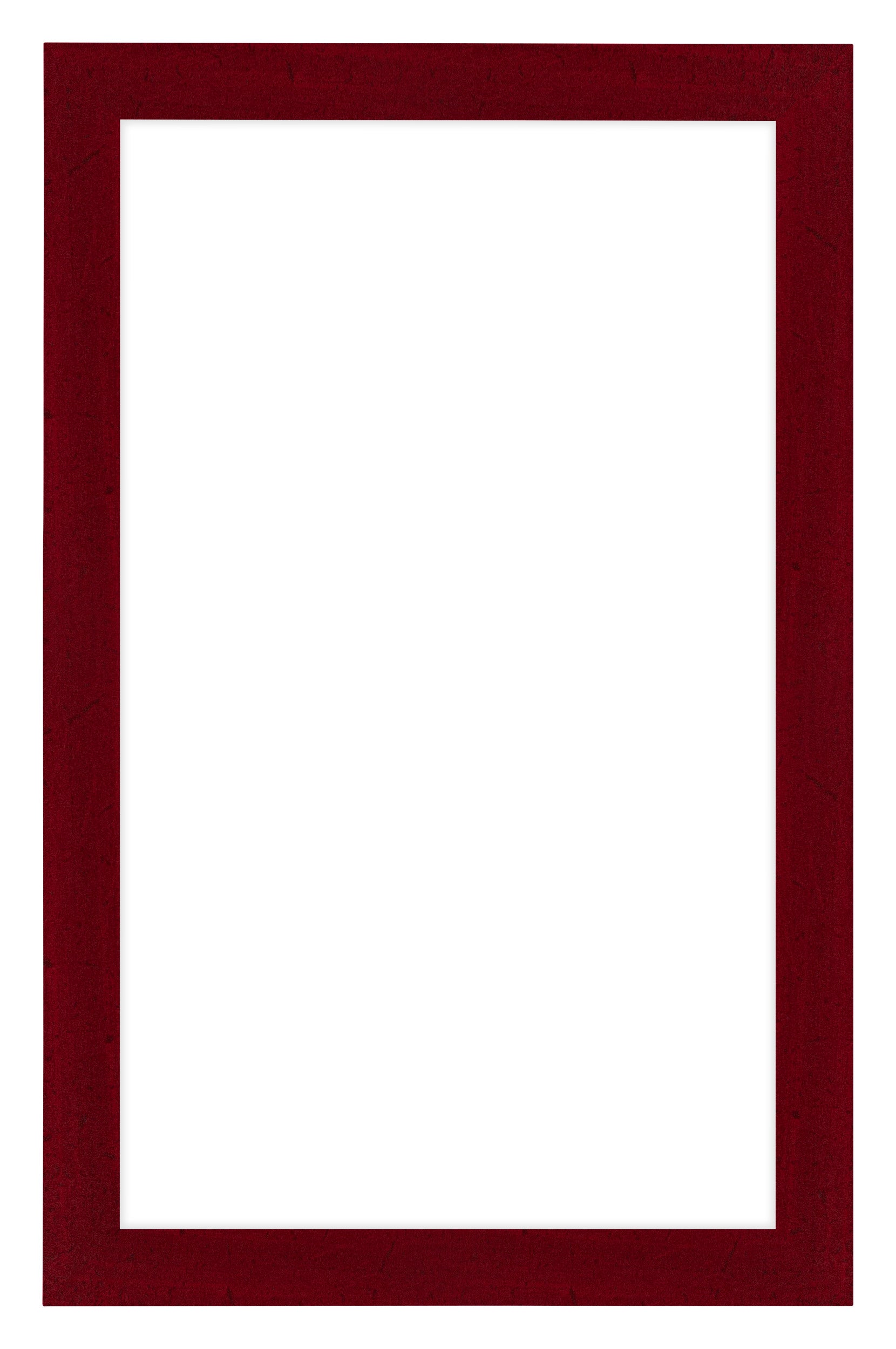 Como MDF Photo Frame 30x50cm Wine Red Swept Front | Yourdecoration.com