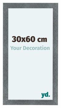 Como MDF Photo Frame 30x60cm Iron Swept Front Size | Yourdecoration.com