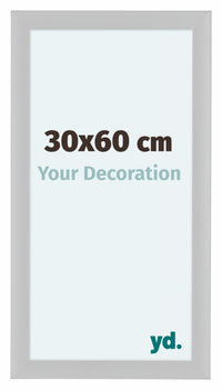 Como MDF Photo Frame 30x60cm White High Gloss Front Size | Yourdecoration.com