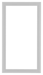 Como MDF Photo Frame 30x60cm White High Gloss Front | Yourdecoration.com