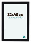 Como MDF Photo Frame 32x45cm Black High Gloss Front Size | Yourdecoration.com