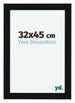 Como MDF Photo Frame 32x45cm Black High Gloss Front Size | Yourdecoration.com