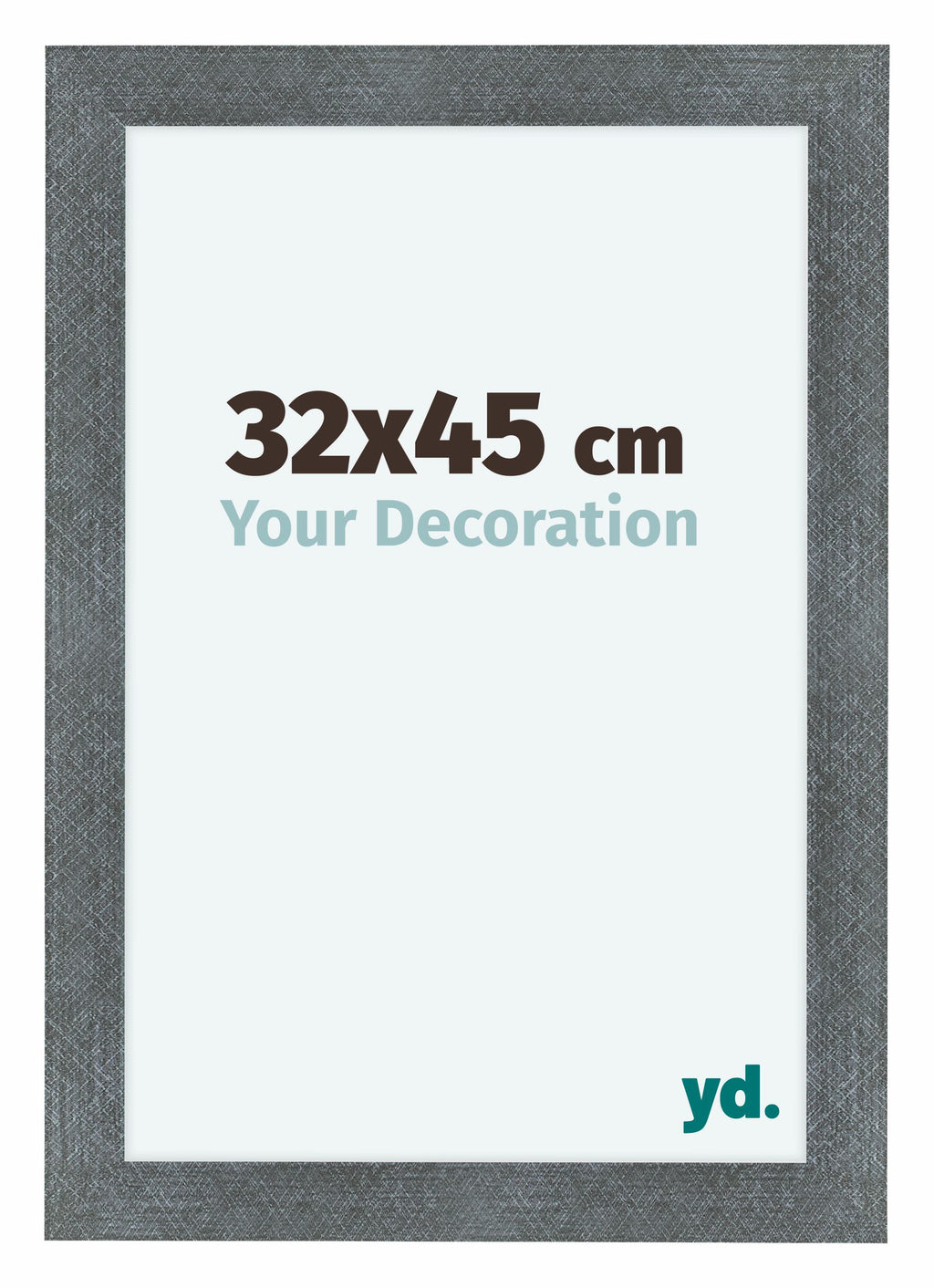 Como MDF Photo Frame 32x45cm Iron Swept Front Size | Yourdecoration.com