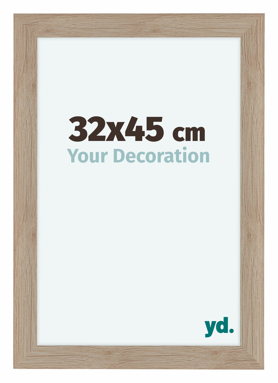 Como MDF Photo Frame 32x45cm Oak Light Front Size | Yourdecoration.com