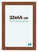 Como MDF Photo Frame 32x45cm Walnut Front Size | Yourdecoration.com