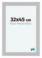 Como MDF Photo Frame 32x45cm White High Gloss Front Size | Yourdecoration.com