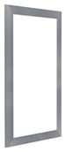 Como MDF Photo Frame 33x48cm Aluminium Brushed Front Oblique | Yourdecoration.com