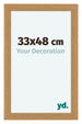 Como MDF Photo Frame 33x48cm Beech Front Size | Yourdecoration.com