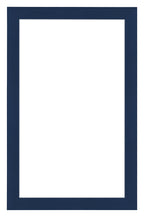Como MDF Photo Frame 33x48cm Dark Blue Swept Front | Yourdecoration.com