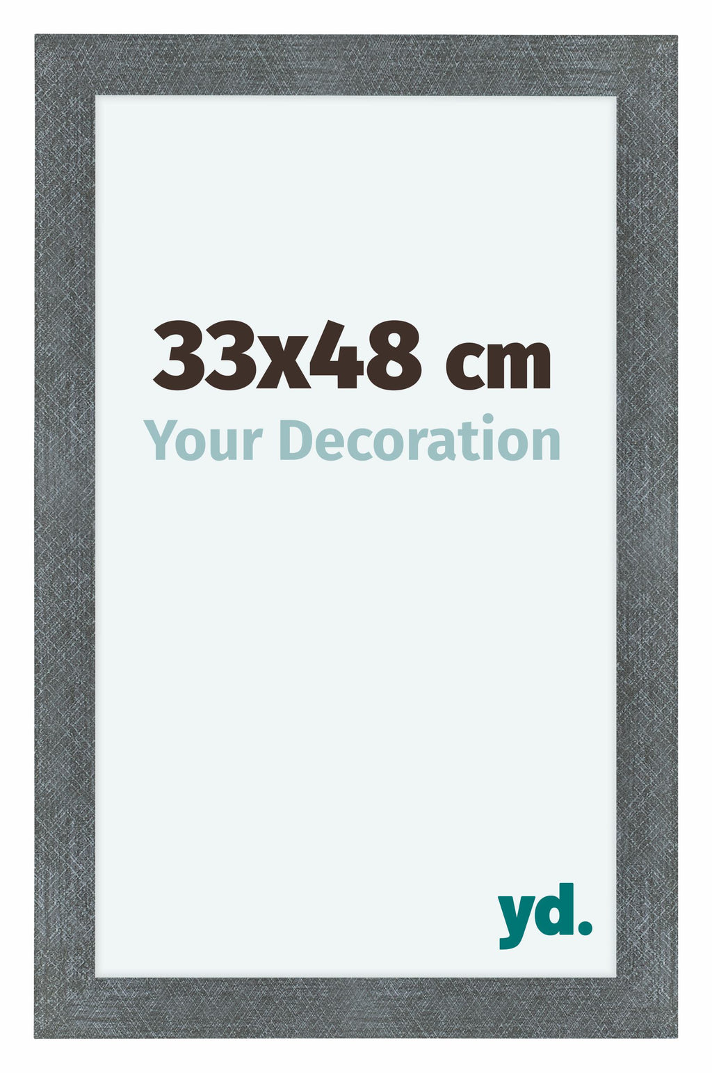 Como MDF Photo Frame 33x48cm Iron Swept Front Size | Yourdecoration.com