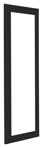Como MDF Photo Frame 33x98cm Black Woodgrain Front Oblique | Yourdecoration.com