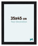 Como MDF Photo Frame 35x45cm Black Matte Front Size | Yourdecoration.com