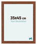 Como MDF Photo Frame 35x45cm Walnut Front Size | Yourdecoration.com