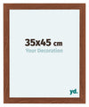 Como MDF Photo Frame 35x45cm Walnut Front Size | Yourdecoration.com