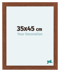 Como MDF Photo Frame 35x45cm Walnut Front Size | Yourdecoration.com