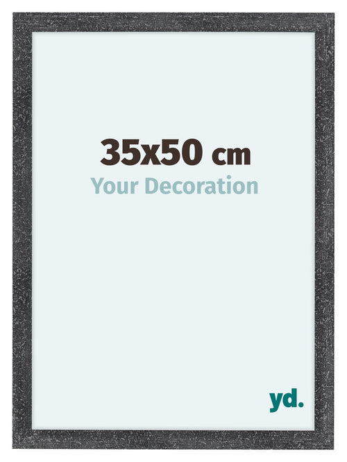 Como MDF Photo Frame 35x50cm Gray Swept Front Size | Yourdecoration.com