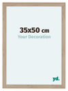 Como MDF Photo Frame 35x50cm Oak Light Front Size | Yourdecoration.com